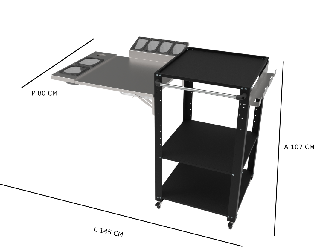 SPARES2GO 2 Ripiani Per Forno Servis, Misura 445 X 360 Mm, Ricambio Originale