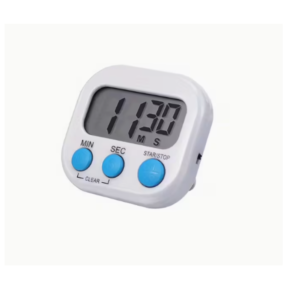 Timer digitale da cucina professionale ideale per pizza e panificazione artigianale, progettato per il controllo preciso dei tempi di lievitazione, cottura e preparazione degli impasti. Strumento indispensabile per pizzaioli, panificatori e laboratori artigianali, con allarme sonoro potente, display LCD grande e ben leggibile e fissaggio magnetico per frigoriferi, forni e superfici metalliche. Perfetto per la gestione dei tempi di maturazione dell’impasto pizza, puntata, appretto, cottura in forno e organizzazione del lavoro in pizzeria, bakery e cucina professionale. Timer da cucina affidabile per panificazione naturale, pizza in teglia, pizza napoletana, pizza romana e pane artigianale.