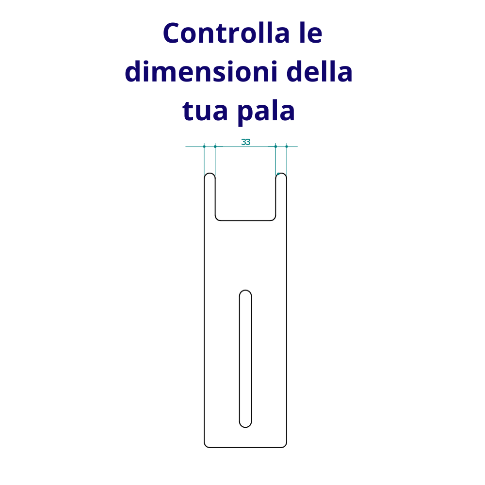 Porta Pala Tecnico SPACE EASY PIZZA per Carrello Space One - immagine 6