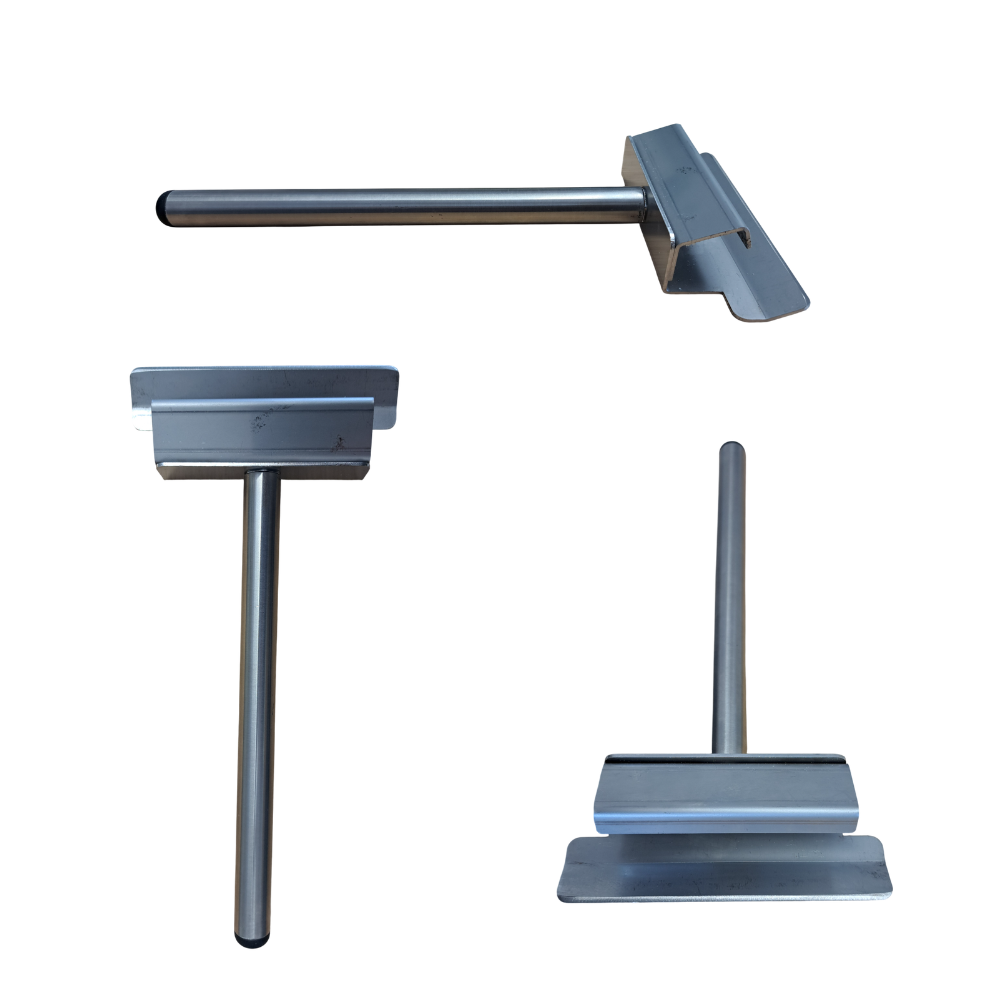 SPACE GRIP pinza per teglie pizza in ferro blu